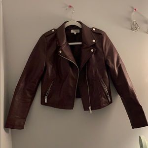 Leather jacket